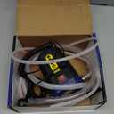 AIGMISON Oil Change Pump Extractor, 12V 80W Electric Oil Transfer Pump, Motor Oil Diesel Fluid Pump with Tubes