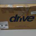 Drive Medical 12011KD-1 Tub Transfer Bench For Bathtub, Height Adjustable Shower Bench with Backrest, Shower Shower Chair Bath Seat for Elderly, Seniors, Arm Support for Transfer, 400 Weight Cap