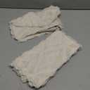 decorUhome Spring Couch Euro Sham Throw Pillow Covers 22x22 Set of 2, Decorative Soft Plush Faux Wool Neutral Accent Pillow Covers for Bed Sofa Living Room, Beige