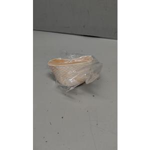 Plastic Bowl with Embossed Scale Pattern – Durable Lightweight Storage & Serving Container