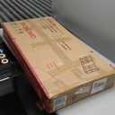 WOHOMO Black Console Table,3-Tier Small Entryway Table,Long Sofa Table for Hallway,Living Room(63 inch)