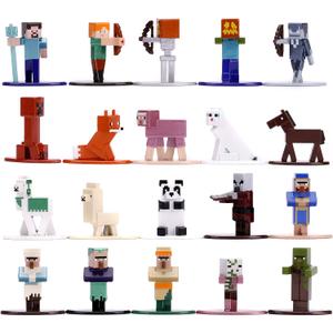 Minecraft Nano METALFIGS 20 PK W3