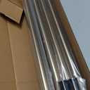 Ivilon Window Curtain Rod End Cap - 1 inch Pole. 120 to 240 Inch. Warm Gold