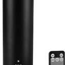 Waterless Essential Oil Diffuser for Large Room, 1000 Sq Ft Coverage with Bluetooth App & Remote Control, Cold Air Aromatherapy Machine for Home Office, Quiet Operation, Black