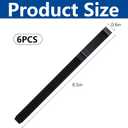 2 x 6 Pcs Snowshoe Straps Kit, Adjustable Skiing Boots Straps Replacement, Snowshoe Bindings for Adult Teen Ski Boot (8.5 Inch-B Style)