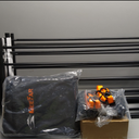 MeeFar Roof Rack Carrier Basket Universal Rooftop 51" X 36" X 5" + Waterproof Bag 15 Cubic Feet (44" 34" 17"), and Cargo Net with Attachment Hooks, Ratchet Straps