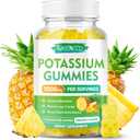 Magnesium Threonate Gummies 1000mg, Magnesium L-Threonate Supplement for Kids & Adults, Muscle & Nervous System Support, Non-GMO, Sugar-Free, Pineapple Flavor, 60 Pack, Best By 13/07/2027