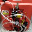 12.5 Gallon Portable Fuel Caddy Gas Storage Tank Container with 12V DC Automatic Gasoline Fuel Transfer Pump with Forward and Reverse Pumping, Portable Liquid Pump for Gasoline, Diesel, Kerosene & More