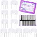 32 Pcs Blocking Combs, Knit Blockers Combs for Blocking, Blocking Pins for Knitting, Knit Blocking Combs for Blocking Knitting, Crochet Sewing Lace or Needlework Projects Tools Device