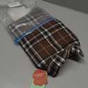 Kuoser Waterproof Dog Coat, Reversible Dog Jacket for Medium Dogs, Adjustable Durable Doggie Winter Coat Warm Puppy Cold Weather Apparel  , Brown M (Medium (Pack of 1))