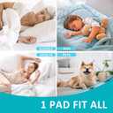 KANECH Bed Pads Washable Waterproof ,44"x52" (2 Pack), Heavy Absorbency Reusable Incontinence Pads for Adults, Elderly, Kids & Pets - Bed Wetting Mattress Protector