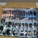 100 Pairs 20 Colors Sunglasses Bulk,Party Sunglasses for Adults Teens and Kids,80s Retro Style Plastic Sunglasses for Birthday Graduation Pool Beach Party Supplies,Holiday Gifts