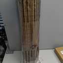 UNISHADES Cordless Bamboo Roman Shades for Windows, Blinds Size (20" W 64" H) Colour (Highfield Teak)