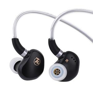 Linsoul 7HZ G1 in-Ear Monitor, 10mm DLC Diaphragm Dynamic Driver IEM Earphone, Wired Gaming Earbuds with Detachable OFC Silver-Plated Cable for Musician Audiophile (3.5mm No Mic, Black) - Color Black - Estilo 3.5mm No Mic