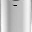 Waterless Essential Oil Diffuser, Portable Aromatherapy Diffuser,3 Countdown Timers & 3 Mist Levels for Home, Room, Car, Office (Silver)