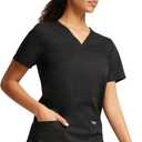 Cherokee Medical Women's Scrub Top V-Neck Modern Classic Fit with 3 Pockets, Ultra Soft and 2-Way Stretch Fabric - WW620 (M)