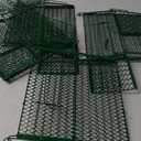 Qualirey 4 Pcs Humane Rat Trap Chipmunk Squirrel Cage Trap, 5.51 x 5.51 x 11.81 Inch Foldable Rodent for Small Live Animal Voles Hamsters Catch and Release for Kitchen Yard Garage Indoors Outdoors