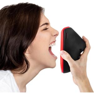 Tilcare Voice Dampener Soundproof Mask for Singers, Stress Relief - Scream Mask for Vocal Warm Ups, Sensory, Noise Elimination - Removable Adjustable Straps