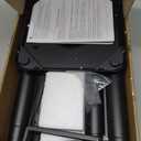 Mounting Dream Height Adjustable Speaker Stands for Bookshelf Speakers, 9.4" W x 18" H Speaker 