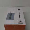 Tikom V500 Cordless Vacuum Cleaner for Home, 40000Pa/450W Stick Vacuum with LED Touch Screen, Charging Wall Dock, Anti-Tangle, Lightweight Handheld Vacuum for Pet Hair, Hard Floor, Carpet (Orange&white)