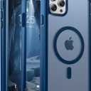 jaroco Magnetic for iPhone 11 Pro Max Case, [Compatible with MagSafe][Military Grade Drop Protection][Heavy Duty Protection][Non-Slip][Shockproof] 2-Layer Durable Bumper Phone Case 6.5''-Deep Blue