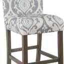 HomePop 24" Classic Parsons Counter Stool - Suri Blue(Single Pack)
