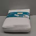 THREAD SPREAD Organic GOTS Cotton Blanket, Full/Queen - 350 GSM, Antistatic, Fuzzy Soft, Lightweight, Sofa, Camping & Travel, Perfect Herringbone All Seasons Throw, Red + Complimentary Tote Bag