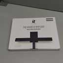 Silicone Rubber Blade & Hook Shower Window Squeegee 11" in Width Silicone Car Squeegee Bathroom Squeegee for Shower Squeegee for Shower Doors Car Window (Black)