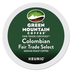 Green Mountain Coffee Roasters Colombia Select, Single-Serve Keurig K-Cup Pods, Medium Roast Coffee 225g, 24 Count, Best By: Sept 23, 2025