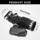 696-550 Engine Air Intake Hose fits 370Z INFINITI G37 Q40 Q60 QX50 V6 3.7L Replace 16576EY00B, 16576-1CB1A