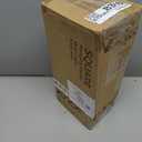 Grand patio Outdoor LED Solar Power Wall Sconce Shelf Planter, Waterproof Decor Wall Lamp Light for Porch, Patio. Solar Energy, Black(L-Rectangle)