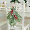 MEEDEE Moss Green Velvet Ribbon 3/8 Inch Double Face Velvet Ribbon 2 Rolls 20 Yards Chartreuse Ribbons for Ornaments, Gift Wrappig, Christmas Tree Decorations, Rustic Wreath, Winter Decor