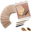 1200Pcs Ear Seeds Acupuncture Kit, Auricular Sticker Kit with Ears Seed, Acupuncture Pen, Acupressure Ear Chart, Tweezers