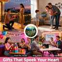 Stained Glass Suncatcher,Wildflower Stained Glass Window Hanging, Mountain Landscape Sun Catcher, Stained Glass Art, Floral Window Decor Gifts (9.8 in, Colorful Flowers)