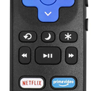 3P ACK Universal Remote Replacement for Roku TV, Compatible with Roku Express/+ Hisense TCL Onn Sharp Element Philips Haier TVs, Remote control with 8 shortcut buttons