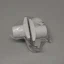 Wall Nanny Extender -4 Inch Baby Gate Extension Guard (Made in USA) Extends Pressure Mounted Gates - Protects Walls, Stabilizes Gate, for Child, Pet Gate & Dog Gate, Protector Works on Stairs, 4 Pack (White)