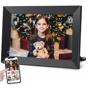 Frameo 10.1 Inch WiFi Digital Picture Frame with 32GB Storage,1280 * 800P IPS HD Touch Screen,Send Photos/Videos from Your Phone Anywhere, Photo Gifts for Parents and Grandparents