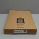 Mayfair Cassel Slow Close Toilet Seat, Easy Clean, Non Slip Premium Wood Seat, Easy Install, Made in USA, Round, White