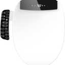 LOUPUSUO Electric Heated Bidet Toilet Seat with Warm Water Wash