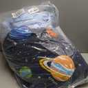 Glow in The Dark Kids Comforter Set Full Size for Boys Teen, Space Bedding Set 1 Comforter, 1 Decor Pillow, 2 Pillow Shams Visit the Kaleido Space Twin/Twin XL,