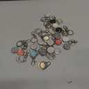 Equsion Christian Keychains Mini Bible Verse Keyrings with Scripture Quote Religious Church Gifts for Valentine Favors(Xmas,24 Pcs)