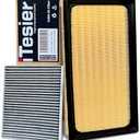 ITESIER Cabin Engine Air Filter Kit for RAV4 Hybrid (2019-2025), Sienna (2021-2025), Camry Hybird (2018-2025), Highlander/Grand Highlander Hybrid (2020-2026), RAV4 Prime (ONLY FOR 2.5L HYBRID)