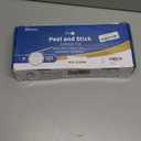 Art3d 102-Piece Faux Stone Peel and Stick Backsplash Tile, Waterproof Thick PVC Stick On Subway Wall Tile for Kitchen Bathroom Laundry Room Fireplace - 3" x 6" Beige Marble