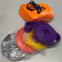 Pull Up Assistance Bands Set 5 LBS - 230 LBS, Long Resistance Bands for Pull Ups Working Out, Gym Workout Bands for Men Exercise Muscle Training and Shape Body - Carry Bag Included