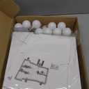 4FT Marquee Light Up Letters W,Party Decoration Large Marquee Light Up Letters with Weighted Water Bag,Pre-cut Foam Board Set Can Be Used for Birthdays,Weddings,Baby Anniversaries