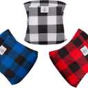 CuteBone Dog Diapers Male Washable Belly Band for Male Dogs Wraps 3pcs a Pack DM27M, M