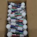 LiYiQ 24 Sets Valentine's Day 4-in-1 Ballpoint Pens with Positive Cards Exchange Gifts Bulk Golf Party Favors Golf Team Gifts for Golf Lover Classroom Prizes Goodie Bags Stuffers