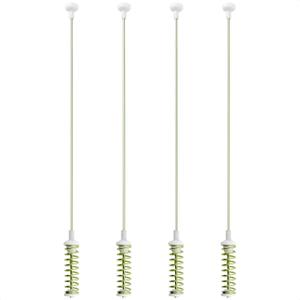 [New Upgraded] WA50R5200AW WA50R5400AV WA50R5400AW WA400PJHDWR Washer Suspension Rods Fit for Sam-sung Washer, Replace DC97-16350C DC97-16350E DC97-05280W DC97-16350U DC97-16350J/S by AMI PARTS