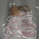 OuMuaMua Pink Rose Gold Birthday Party Decorations Set, Rose Gold Glittery Happy Birthday banner, Tissue Paper Pom, Circle Dots Garland and Tassel Garland for BDAY Party Decorations