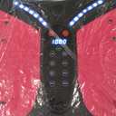 Vibration Plate Exercise Machine for Lymphatic Drainage, Vibration Machine for Full-Body Weight Loss Shaping, Vibrate Fitness Platform 400 Lbs & 200 Adjustable Speeds for Women Men Home (Light Purple)